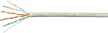 Cabeus UTP-4P-Cat.5e-PATCH-GY Кабель витая пара UTP (U/ UTP), категория 5e, 4 пары, (24 AWG), многожильный (patсh), PVC нг(А)-LS, серый (305 м)