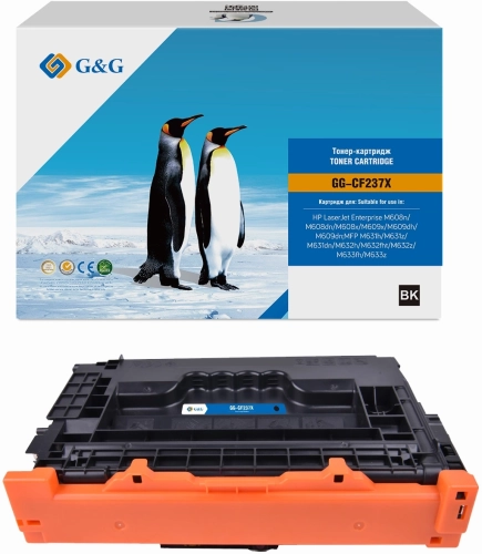 Картридж G&G GG-CF237X черный (25000стр.) для HP LJ M608n/M608dn/M609x/M631h/M631z/M632h/M633