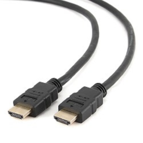 Кабель HDMI Gembird/ Cablexpert , 1м, v1.4, 19M/ 19M, серия Light, черный, позол.разъемы, экран (CC-HDMI4L-1M)