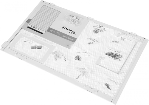 Корпус Lian-Li A3 белый без БП mATX 10x120mm 2x140mm 2xUSB3.0 1xUSB3.1 audio bott PSU (G99.A3W.10R) фото 11