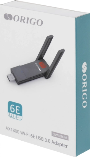 Адаптер/ OW1800M AX1800 Wi-Fi 6/6E USB 3.0 Adapter, 2x2.5dBi external antennas (OW1800M/A1A) фото 3