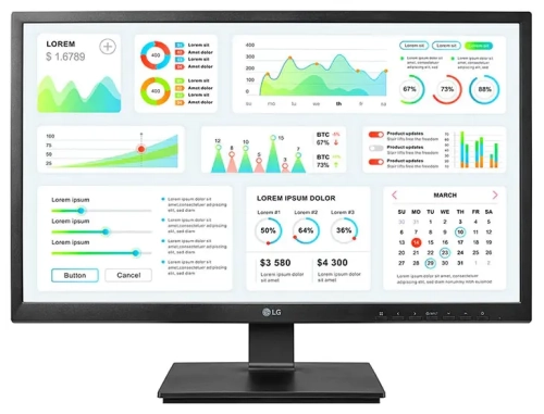 LG 24CK550Z-BP Zero Client 23.8'' Zero Client TERA2 V Series Full HD All-in-One Monitor 