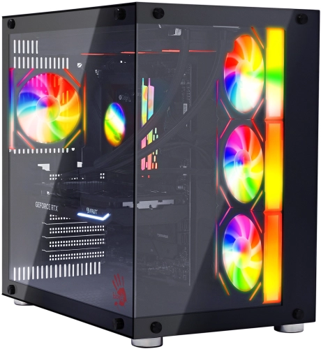 Компьютер Bloody BD-PC CZ79C3 MT i5 14600KF (3.5) 32Gb SSD1Tb RTX5070 12Gb Windows 11 Home 64 2.5xGbitEth 850W черный (RUS) (2129071) фото 2