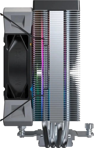 Устройство охлаждения(кулер) Montech NX400 ARGB Soc-AM5/AM4/1200/1700/1851 черный 4-pin 34.17dB Al+Cu 220W 874gr Ret (NX400ARGBBK) фото 5