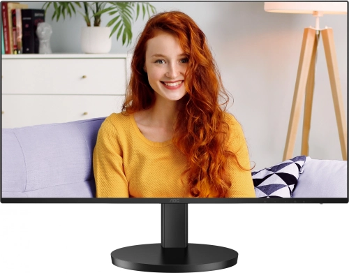 27' AOC Q27B3CF2 2560x1440, WLED, 16:9, IPS, 350 cd, 1300:1, 20M:1, 4ms, 178/ 178, HDMI, 2xUSB 3.2, USB-C65W(DP Alt), 100 Hz, Speak, Tilt, HAS, VESA, Внутр, Black, 3y