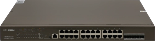 IP-COM G5328P-24-410W Управляемый PoE коммутатор третьего уровня с 24 гигабитными портами PoE, 4 SFP и 1 Console порт фото 12