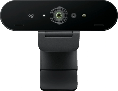 Камера Web Logitech BRIO черный 13Mpix (4096x2160) USB3.0 с микрофоном (960-001725)