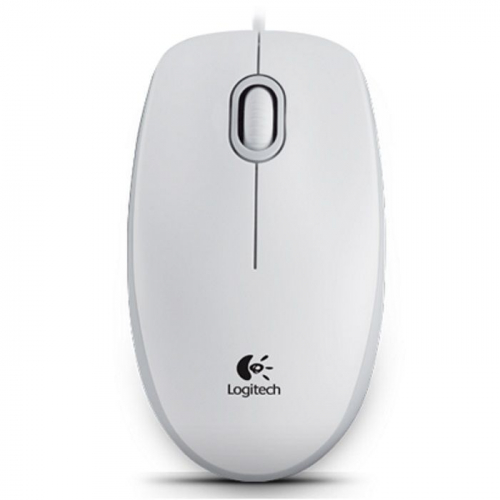Мышь Logitech M100 Wired, USB, White (910-005004)