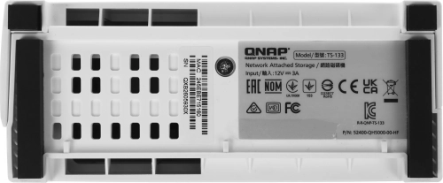 Сетевое хранилище без дисков/ channel QNAP TS-133 NAS 1 HDD tray. ARM 4-core 64-bit ARM Cortex-A55 1.8GHz, ram 2 GB (max), 1x1GbE, 1xUSB 2.0 port,1xUSB 3.2 Gen 1 фото 11