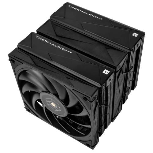 Устройство охлаждения(кулер) Thermalright Royal Knight 120 нет подсветки Soc-AM5/AM4/1200/1700/1851 черный 4-pin 29.4dB Al+Cu Ret (RK120-BL) фото 2