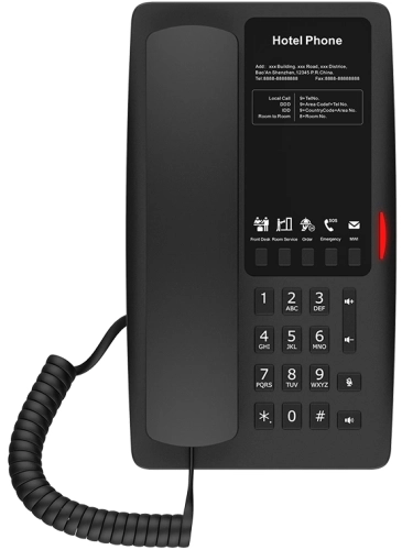 Телефон IP Fanvil H4 черный (H4#MLN)