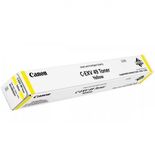 Тонер Canon C-EXV49Y желтый туба 19000 страниц для копира iR-ADV C33xx (8527B002)