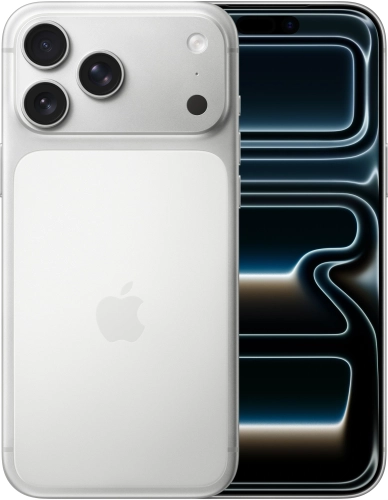 Смартфон Apple A3526 iPhone 17 Pro Max 1Tb серебристый моноблок 3G 4G 6.9 1320x2868 iOS 26 48Mpix 802.11 a/ b/ g/ n/ ac/ ax/ be NFC GPS Protect (MFYV4KH/A)