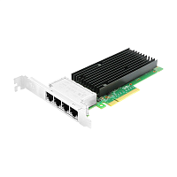 Сетевая карта/ PCIe x8 10G Quad Port Copper Network Card (LRES1013PT)