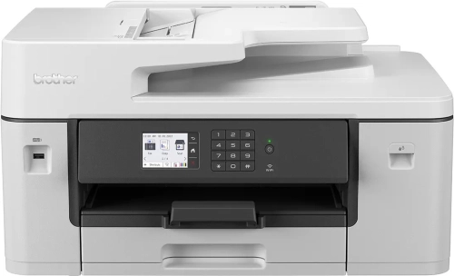 МФУ струйный Brother InkBenefit MFC-J3540DW (MFCJ3540DW) A3 Duplex Net WiFi белый фото 2