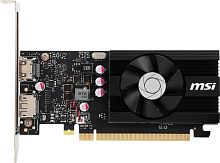 Видеокарта MSI PCI-E GT 1030 2GD4 LP OC NVIDIA GeForce GT 1030 2Gb 64bit DDR4 1189/ 2100 HDMIx1 DPx1 HDCP Ret low profile