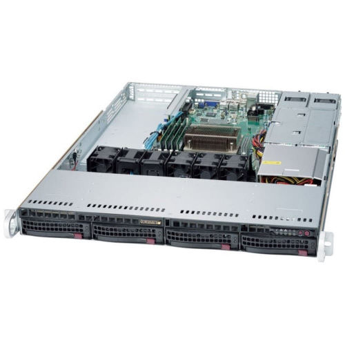 Платформа SuperMicro SYS-5019S-WR/ 1x LGA1151/ 4x DIMM/ noHDD (up 4LFF)/ noODD/ 2x GbE/ 2x 550W (SYS-5019S-WR)