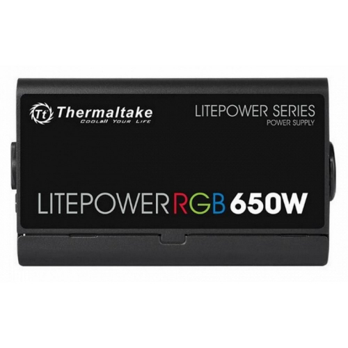 Блок питания Thermaltake Litepower RGB 650W (PS-LTP-0650NHSANE-1) фото 4