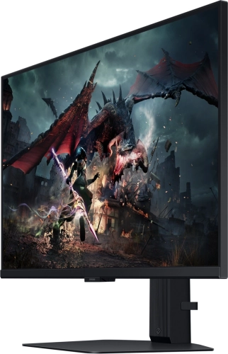 Монитор Samsung 27 S27DG502EI Odyssey G5 {IPS 2560x1440 180Hz 1ms 16:9 350cd 1000:1 HDMI DisplayPort Pivot FreeSync(Premium) G-Sync} (LS27DG502EIXCI) фото 3