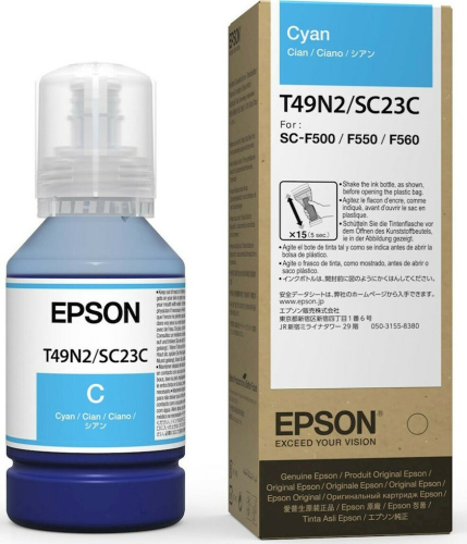 Картридж/ Epson Dye Sublimation Cyan T49N200 (140mL) (C13T49N200)
