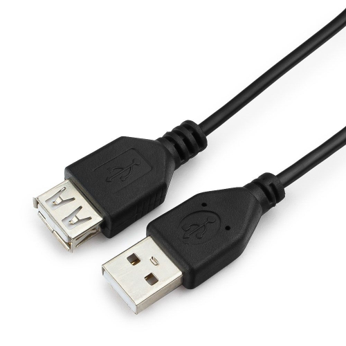 Гарнизон Кабель удлинитель USB 2.0, AM/ AF, 0.5м, пакет (GCC-USB2-AMAF-0.5M)