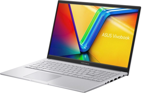 Ноутбук Asus Vivobook 15 F1504VA-BQ250 Core 5 120U 8Gb SSD512Gb Intel Graphics 15.6 WVA FHD (1920x1080) Windows 11 Home silver WiFi BT Cam (90NB13Y1-M01FT0) фото 2