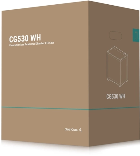 Корпус Deepcool CG530 WH белый без БП ATX 2x120mm 2x140mm 2xUSB2.0 1xUSB3.0 audio bott PSU (R-CG530-WHNDA0-G-1) фото 14