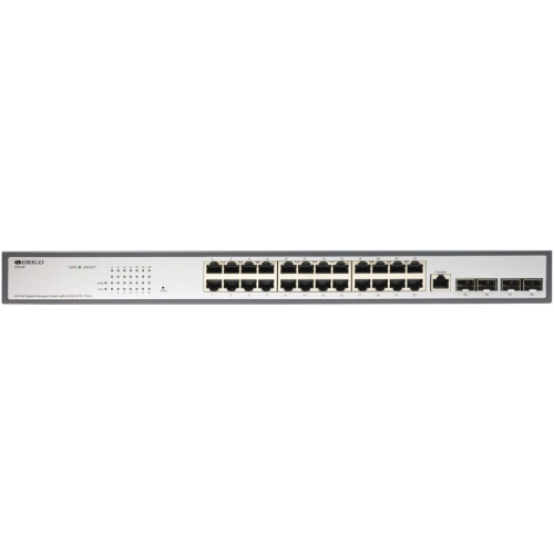 Коммутатор/ Настраиваемый L2 коммутатор 24x1000Base-T, 4xCombo 1000Base-T/SFP, комплект для установки в 19