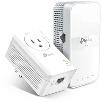 Сетевой адаптер Powerline TP-Link TL-WPA7617 Kit Gigabit Ethernet