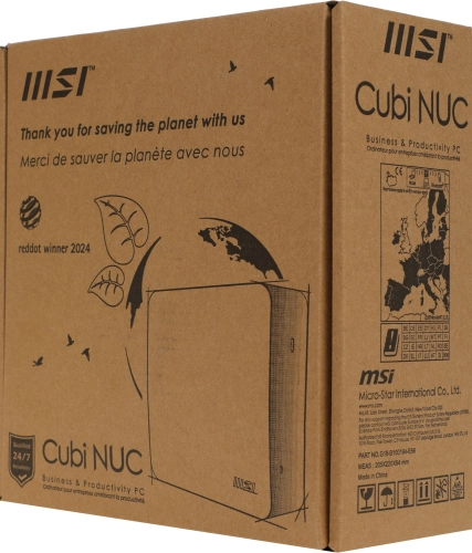 Компьютер MSI Cubi NUC 1M-053BRU Core 3 100U (1.2) Graphics CR без ОС 2xGbitEth WiFi BT 120W черный (936-B0B111-081) фото 12