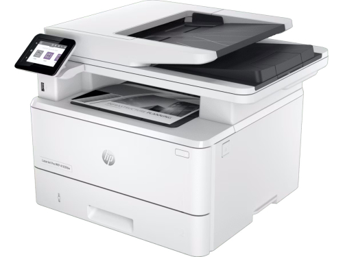 HP LaserJet Pro 4103fdw А4, МФУ, лазерное, черно-белое, 40стр/ мин, 1200dpi, 1200МГц, 512Мб, 50АПД, 100+250, WiFi/ Bluetooth/ USB/ Ethernet, 3050стр/ картридж, (2Z629A#BBU) фото 2