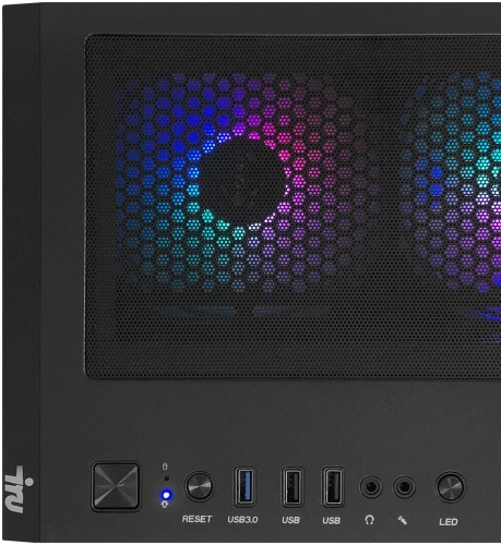 Компьютер IRU Tactio 520B6GP TWR Ryzen 5 7600X (4.7) 32Gb SSD1Tb RX 7600 8Gb без ОС GbitEth 650W черный (RUS) (2113270) фото 10