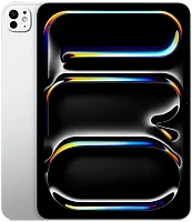 Планшет Apple iPad Pro 2025 A3357 M5 9C RAM12Gb ROM512Gb 11" OLED 2420x1668 iOS серебристый 12Mpix 12Mpix BT WiFi 10hr (MDWN4LL/A)