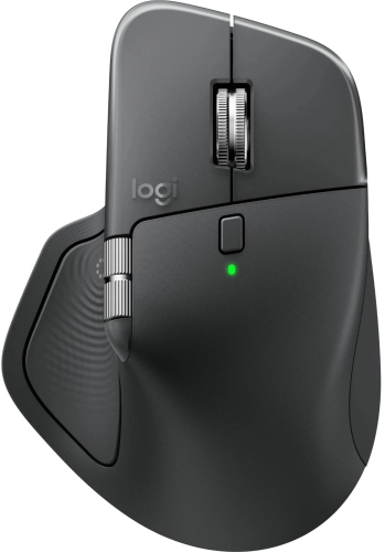 Мышь Logitech MX Master 4 графитовый оптическая 8000dpi беспров. BT/Radio USB для ноутбука 8but (910-007565)