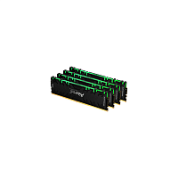 Память оперативная/ Kingston 128GB 3600MHz DDR4 CL18 DIMM (Kit of 4) FURY Renegade RGB (KF436C18RBAK4/128)
