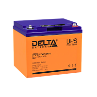 Аккумуляторная батарея Asterion (Delta) ( DTM 1240 L 12В/ 40Ач клемма Болт М6 (198х166х170мм(170мм) 14кг Срок сл. 12лет) (ASTERION DTM 1240 L NC)