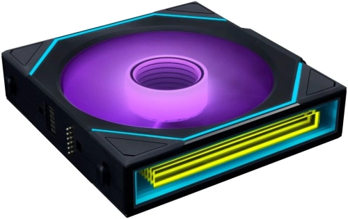 Вентилятор для корпуса Lian-Li Uni Fan SL-INF Wireless 120 Reverse ARGB 120х122.1x28 черный 4-pin 32.2дБ (G99.12RSLIN1W1B.R0) Ret фото 3