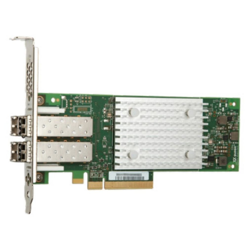 Сетевой адаптер Qlogic QLE2742-SR-CK (BK3210407-01 L) SGL 32Gb/ s FC HBA, 2-port, PCIe v3.0 x8, LC SR MMF, В комплекте две планки (LP + FH) (QLE2742-SR-CK / BK3210407-01 L)