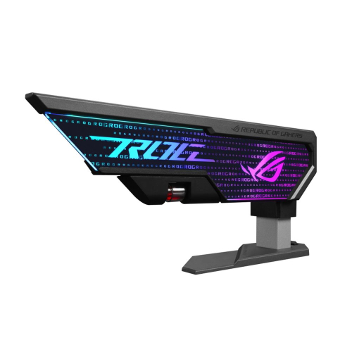 Аксессуары Держатель для видеокарты ASUS XH01/ GRY/ ARGB/ VGA HOLDER XH01 ROG HERCULX GRAPHICS CARD HOLDER (90DA0020-B09000)