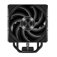 Кулер для процессора/ CPU Cooler PCCooler RZ400 V2 BK (230W, 4-pin PWM, 155mm, Al/Cu, 4x6mm, 1x120mm, 86.73CFM, 32dBA, 2200RPM, S: 1851/1700/1200/115X, AM5/AM4, black)