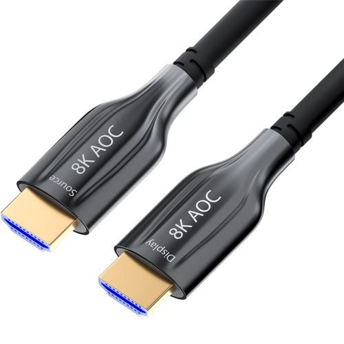 GCR Кабель 50.0m оптический HDMI 2.1 8K 60Hz, 4K 120Hz, 4:4:4, высокоскоростной 48.0 Гбит/ с, 3D (GCR-53714)