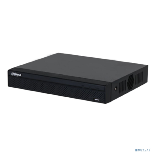 DAHUA DHI-NVR2104HS-P-4KS3 4-канальный IP-видеорегистратор с PoE, 4K и H.265+, видеоаналитика, входящий поток до 80Мбит/ с, 1 SATA III до 20Тбайт