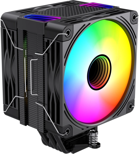 Устройство охлаждения(кулер) Bloody BD-AC230-ARGB1 ARGB Soc-AM5/ AM4/ 1200/ 1700/ 1851 черный 4-pin 22-32dB Al+Cu LCD 230W 715gr Ret (BD-AC230-ARGB1-BK)