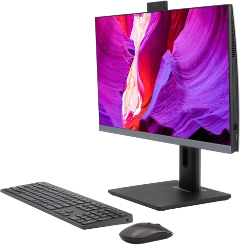 Моноблок Digma Pro Unity 23.8 FHD i5 13500HX (2.5) 16Gb SSD512Gb UHDG 730 CR Windows 11 Pro GbitEth WiFi BT 90W клавиатура мышь Cam серый/ черный 1920x1080 (DM23P5-ADXW05) фото 3