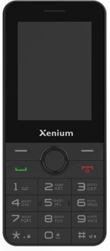 Мобильный телефон XENIUM X240 черный моноблок 2Sim 2.4