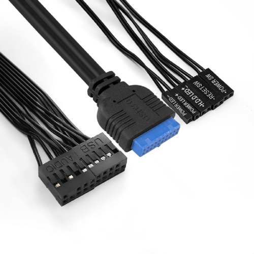 Exegate EX284039RUS Корпус Minitower BA-204U Black, mATX, , 2*USB+2*USB3.0, Audio фото 3