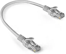 Патч-корд Exegate UTP-RJ45-RJ45-5e-0,3M-LSZH-GY 1Гбит/с UTP 4 пары cat.5E CCA 0.3м серый RJ-45 (m)-RJ-45 (m) (EX286375RUS)