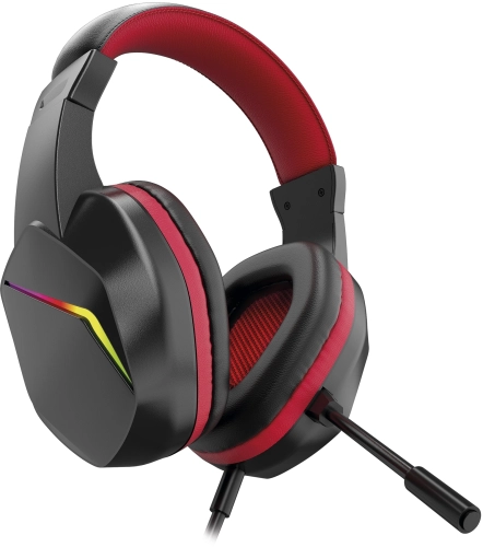 Наушники с микрофоном Оклик HS-L335G черный 2.2м мониторные USB оголовье (1972582) фото 5