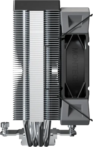 Устройство охлаждения(кулер) Montech NX400 Soc-AM5/AM4/1200/1700/1851 черный 4-pin 34.17dB Al+Cu 220W 874gr Ret (NX400BK) фото 2