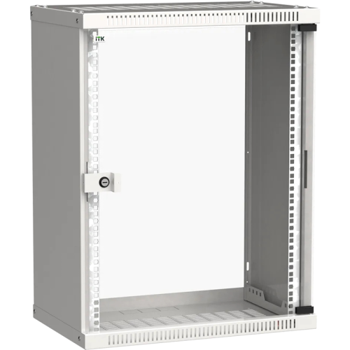 ITK Шкаф LINEA WE 15U 600x650мм дверь стекло серый (LWE3-15U67-GF)
